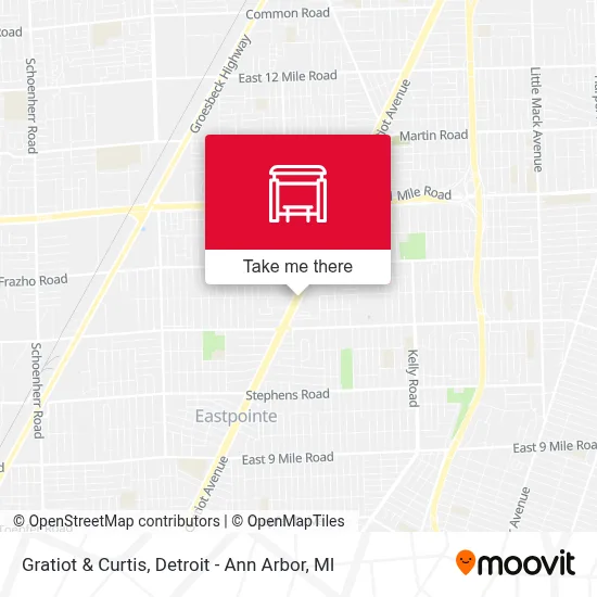 Gratiot & Curtis map