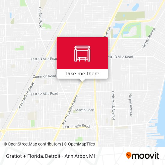 Gratiot + Florida map