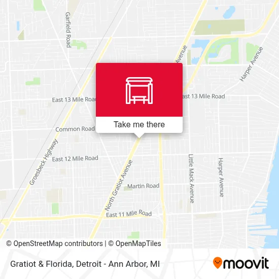 Gratiot & Florida map