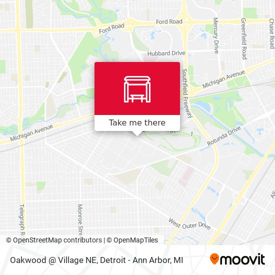 Mapa de Oakwood @ Village NE