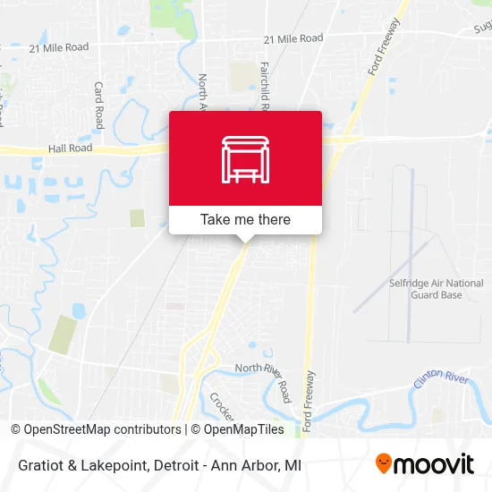 Gratiot & Lakepoint map