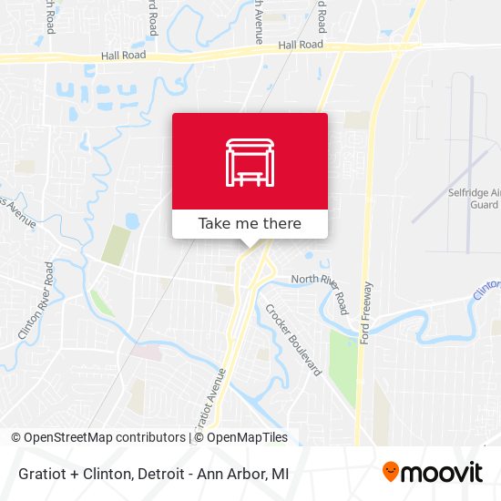 Gratiot + Clinton map