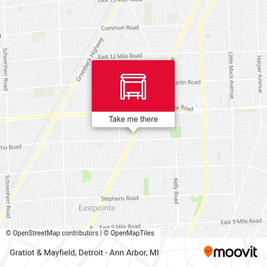 Gratiot & Mayfield map