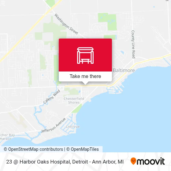23 @ Harbor Oaks Hospital map