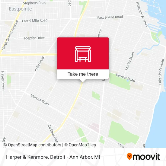 Harper & Kenmore map