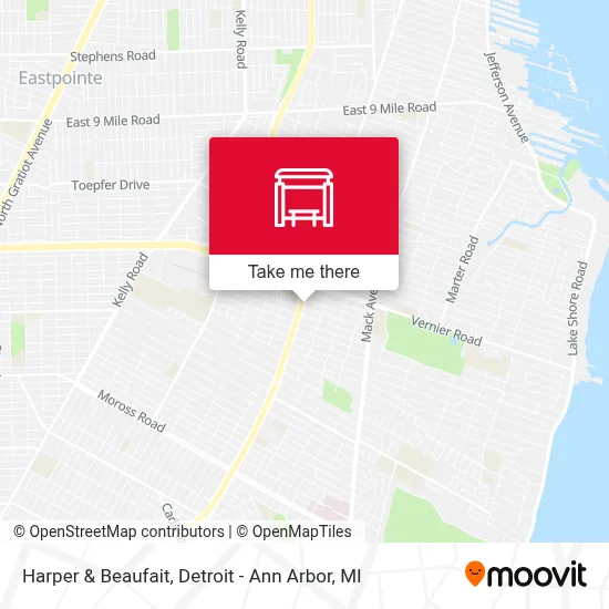 Harper & Beaufait map