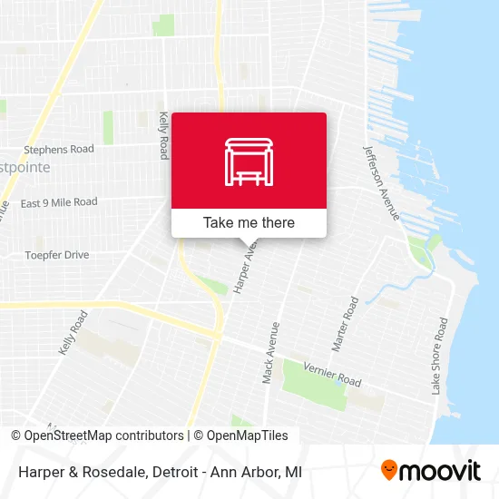 Harper & Rosedale map