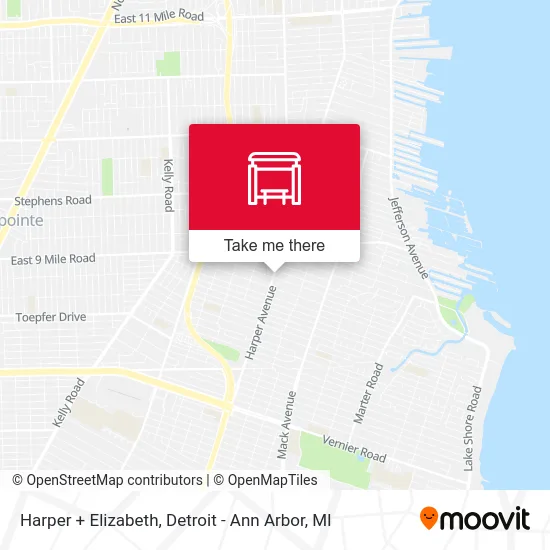 Harper + Elizabeth map