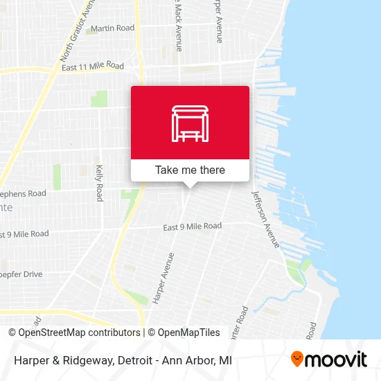 Harper & Ridgeway map