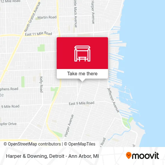 Harper & Downing map