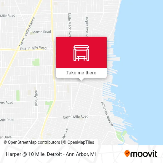 Mapa de Harper @ 10 Mile