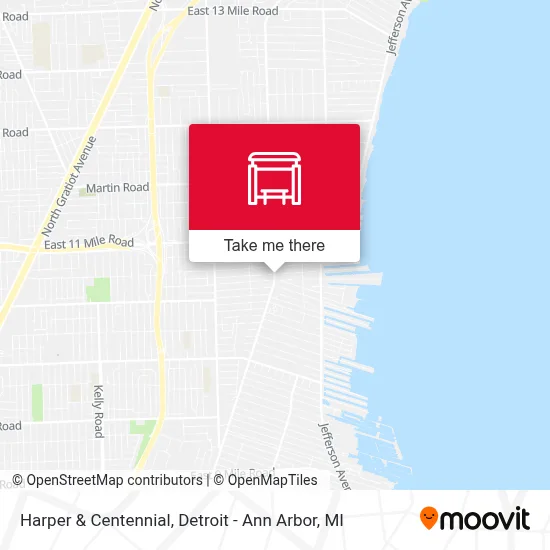 Harper & Centennial map