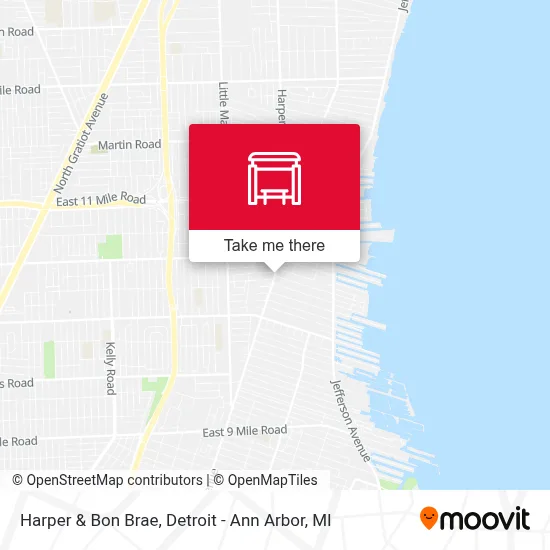 Harper + Bon Brae map