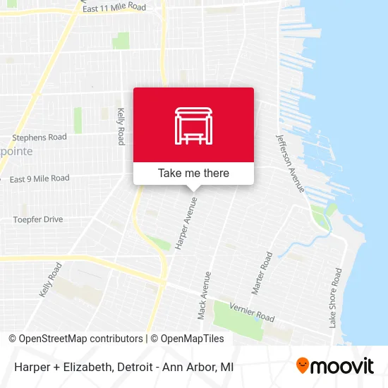 Harper + Elizabeth map