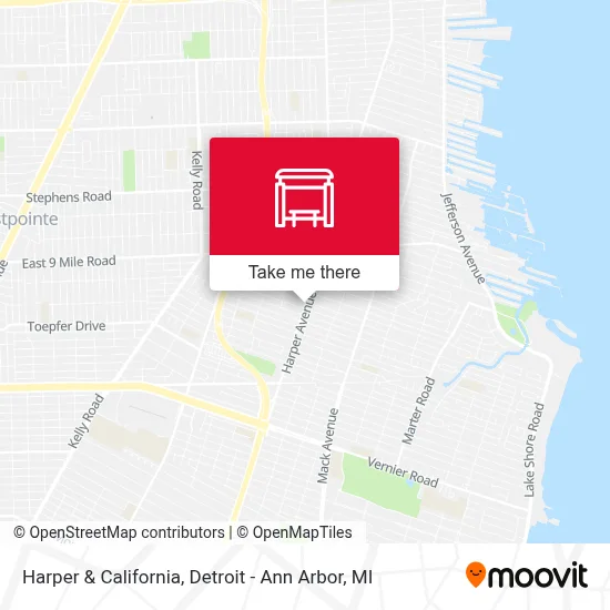 Harper & California map