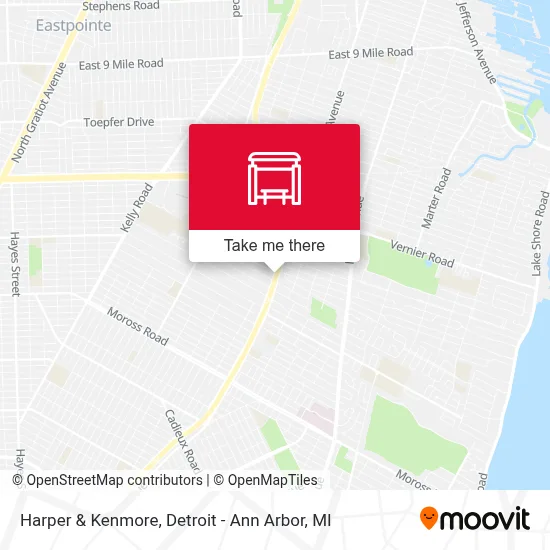 Harper & Kenmore map