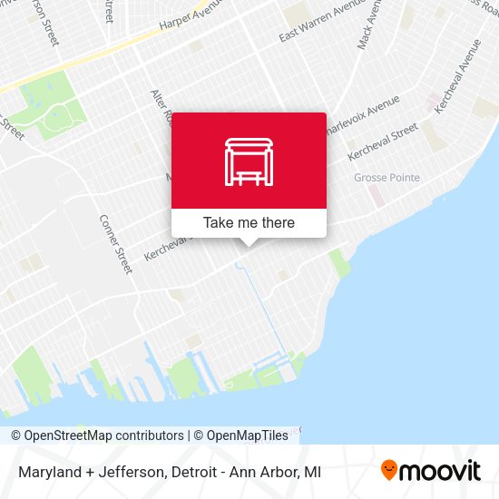 Maryland + Jefferson map