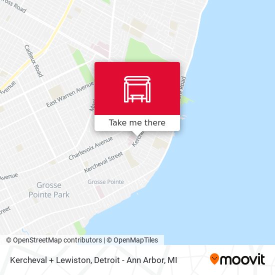 Mapa de Kercheval + Lewiston