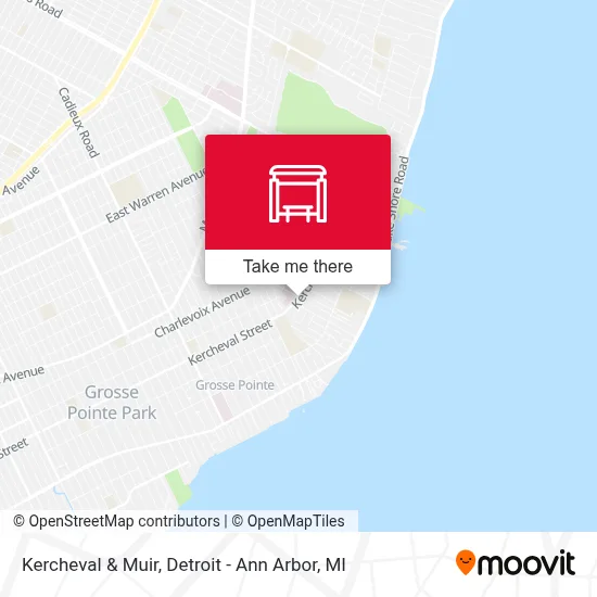 Kercheval & Muir map