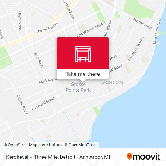 Mapa de Kercheval + Three Mile
