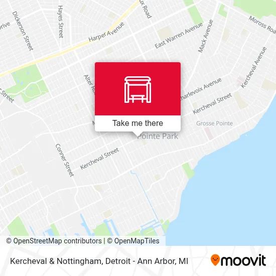 Kercheval & Nottingham map