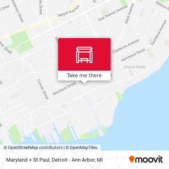 Mapa de Maryland + St Paul
