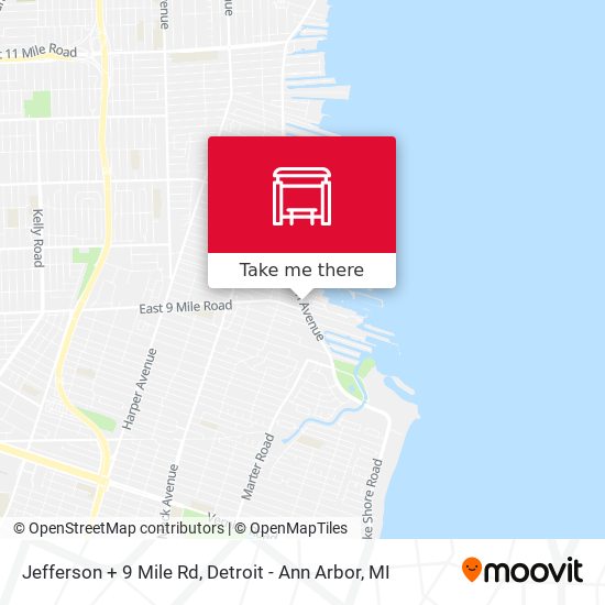 Mapa de Jefferson + 9 Mile Rd