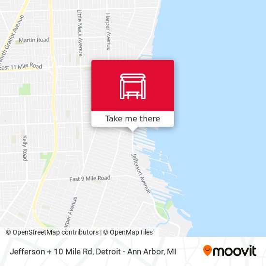 Mapa de Jefferson + 10 Mile Rd