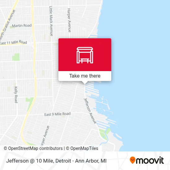 Jefferson @ 10 Mile map