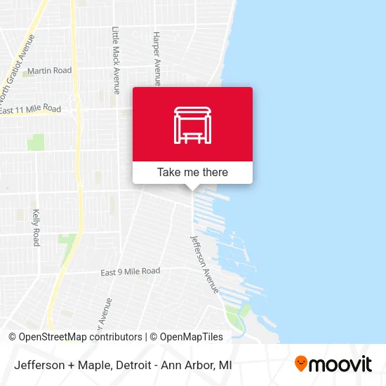 Jefferson + Maple map