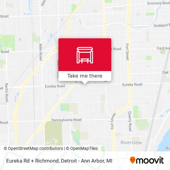 Mapa de Eureka Rd + Richmond