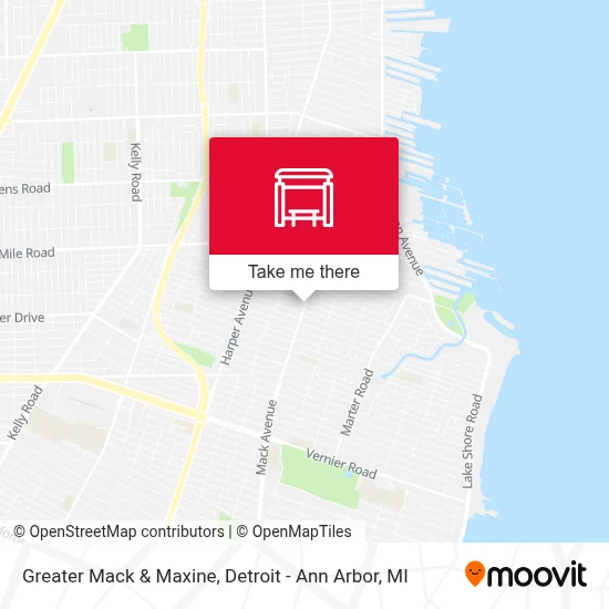 Greater Mack & Maxine map