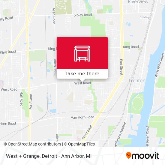 Mapa de West + Grange