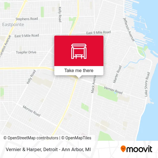 Vernier & Harper map