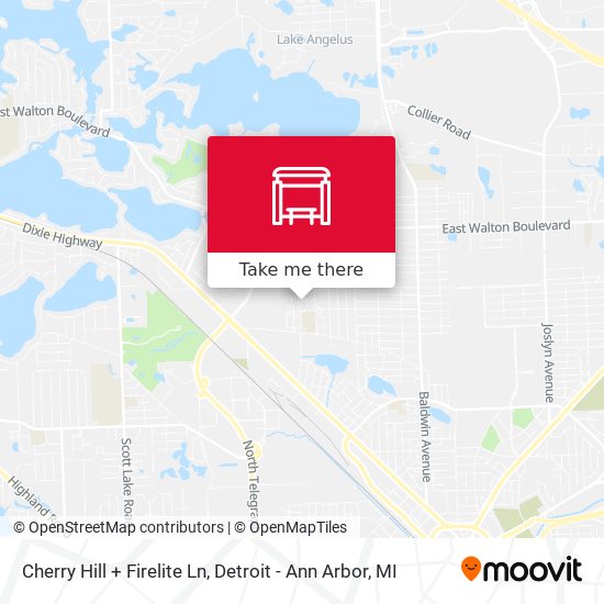 Mapa de Cherry Hill + Firelite Ln