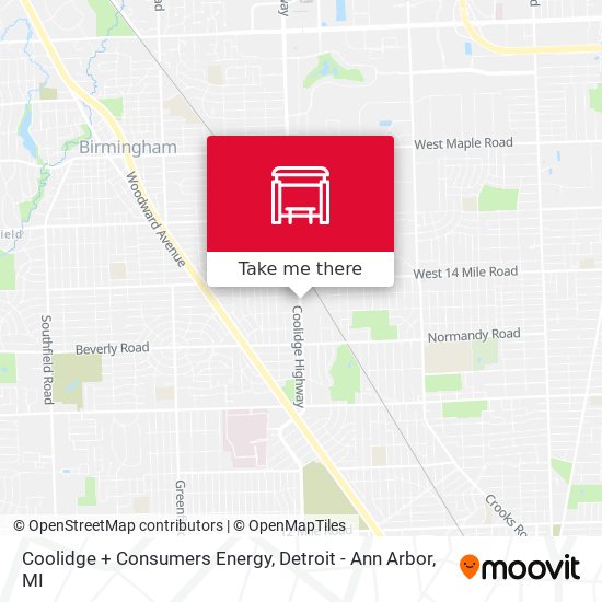 Coolidge + Consumers Energy map