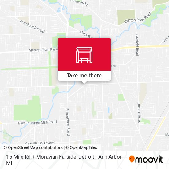 15 Mile Rd + Moravian Farside map