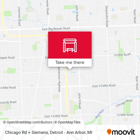 Mapa de Chicago Rd + Siemens