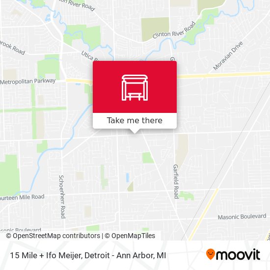 Mapa de 15 Mile + Ifo Meijer