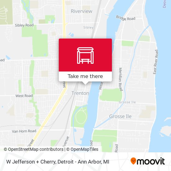 Mapa de W Jefferson + Cherry