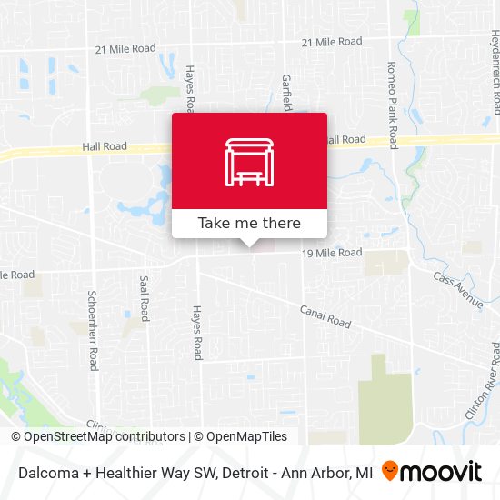 Dalcoma + Healthier Way SW map
