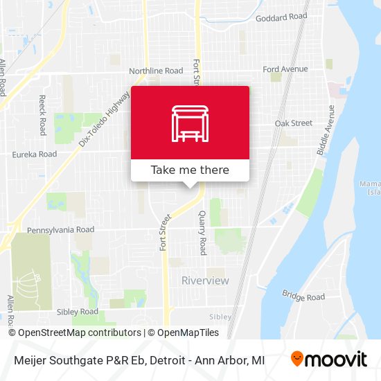 Meijer Southgate P&R Eb map