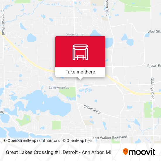 Great Lakes Crossing #1 map