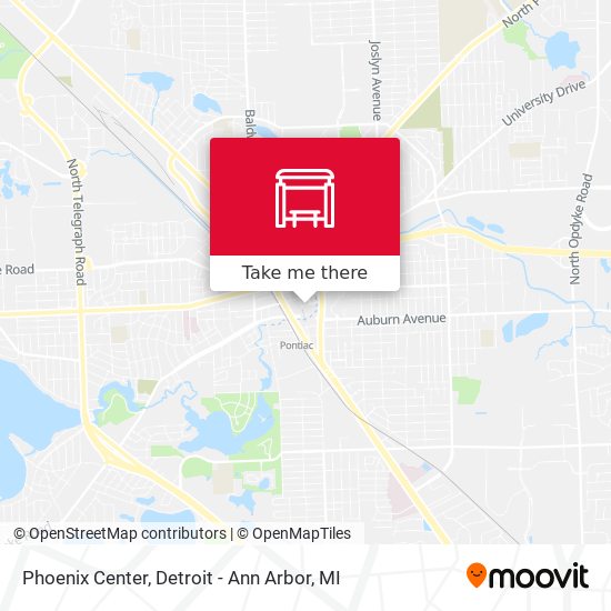 Phoenix Center map