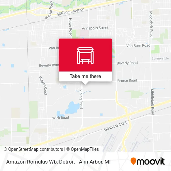 Amazon Romulus Wb map