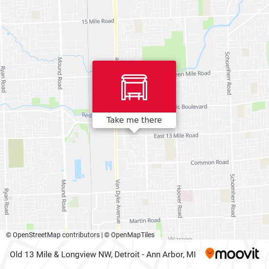 Mapa de Old 13 Mile &  Longview NW