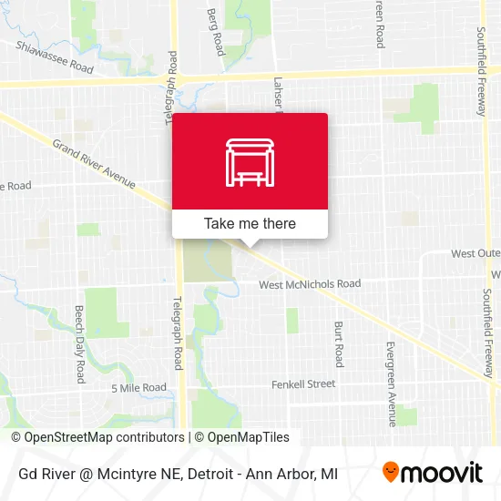 Gd River @ Mcintyre NE map