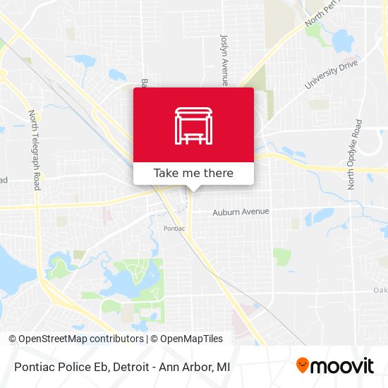 Mapa de Pontiac Police Eb