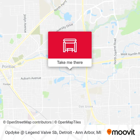 Opdyke @ Legend Valve Sb map