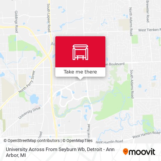 University Across From Seyburn Wb map